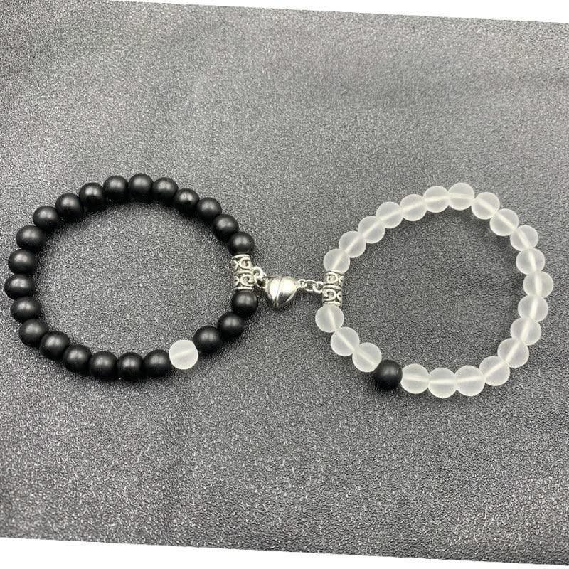 European And American New Love Magnetic Elastic Bracelets - Elanique