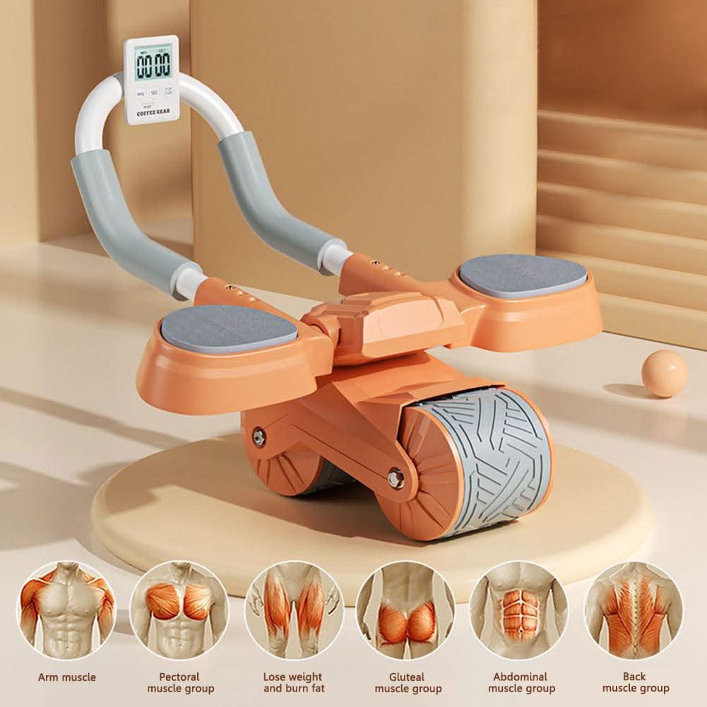 Home Elbow Support Rebound Abdominal Wheel Exercise - Elanique