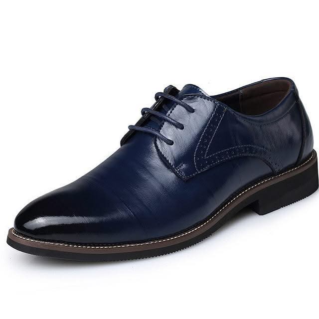 NEW Men Leather Dress Shoes - Elanique