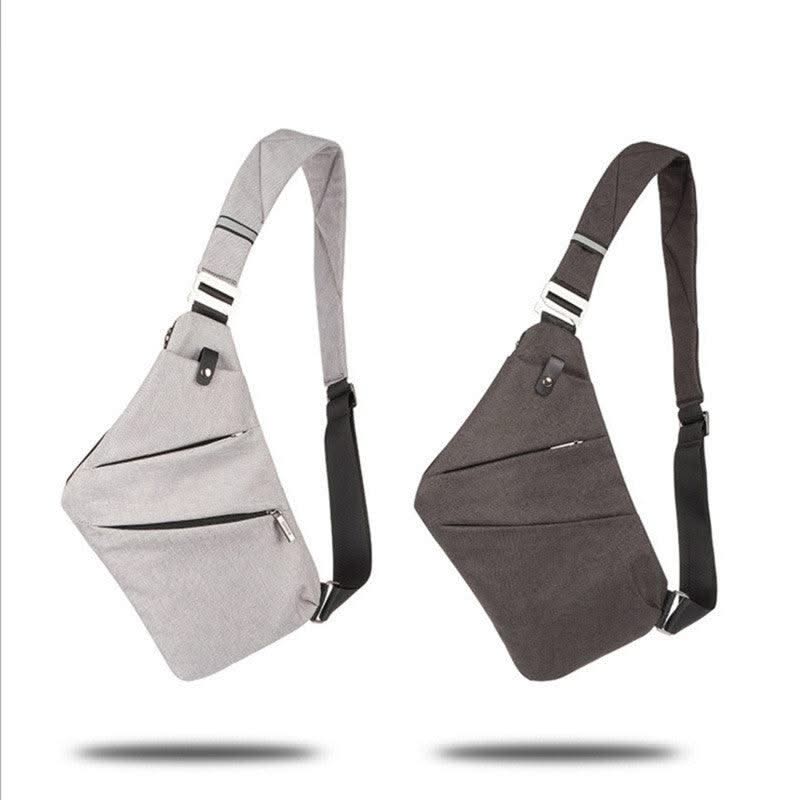 Canvas Chest Bags For Men And Women Across One Shoulder - Elanique