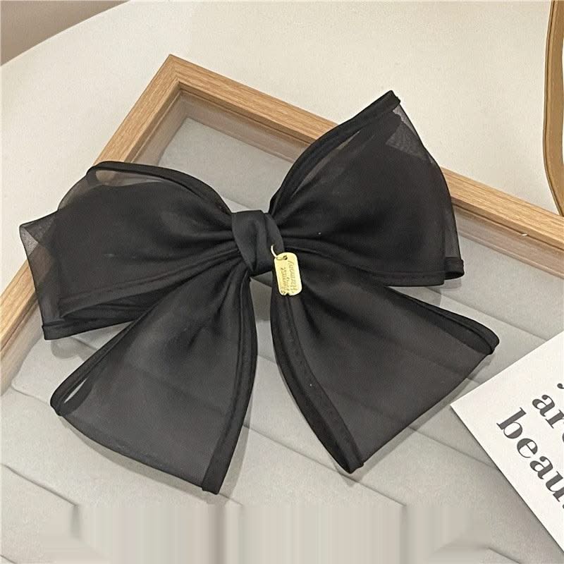 Handmade Mesh Bow Hair Accessories For Women - Elanique