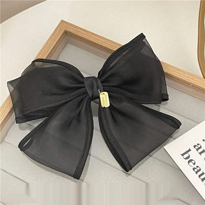 Handmade Mesh Bow Hair Accessories For Women - Elanique