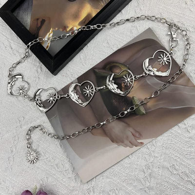 Love Metal Waist Chain Accessories For Women - Elanique