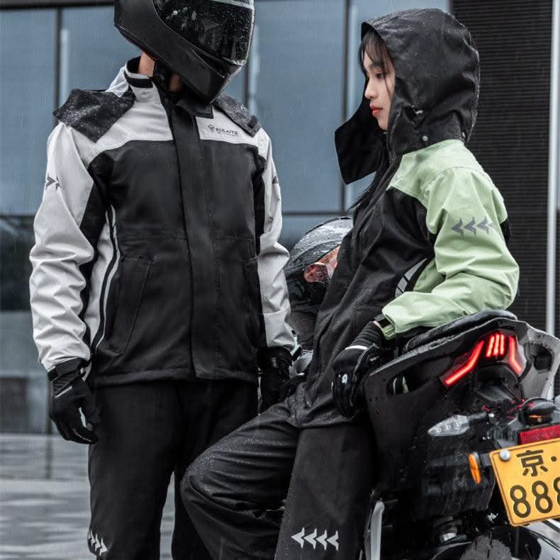 Men And Women Outdoor Split Raincoat