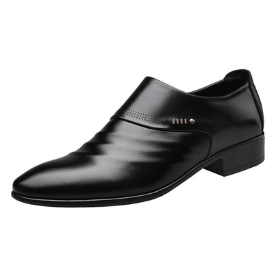 NEW ARRIVAL Pointed toe leather shoes for men - Elanique