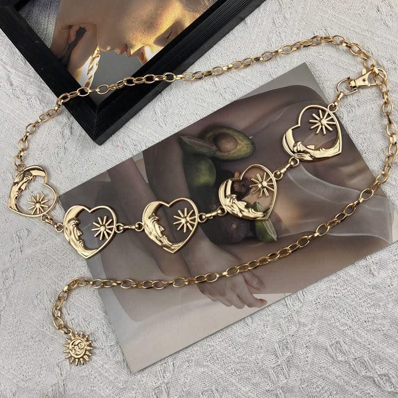 Love Metal Waist Chain Accessories For Women - Elanique