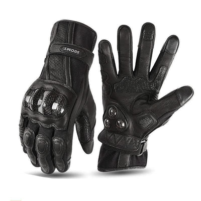 Four Seasons Motorcycle Racing Leather Gloves
