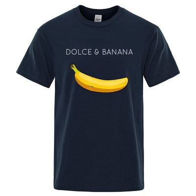 Dolce Banana Fashion Print Men T-shirts - Elanique