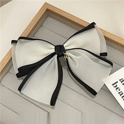 Handmade Mesh Bow Hair Accessories For Women - Elanique