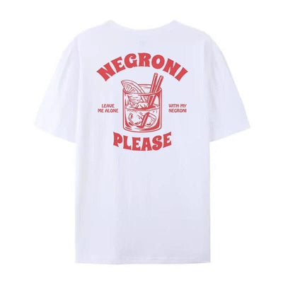 Negroni T-Shirts Vintage Streetwear Cut For Women - Elanique