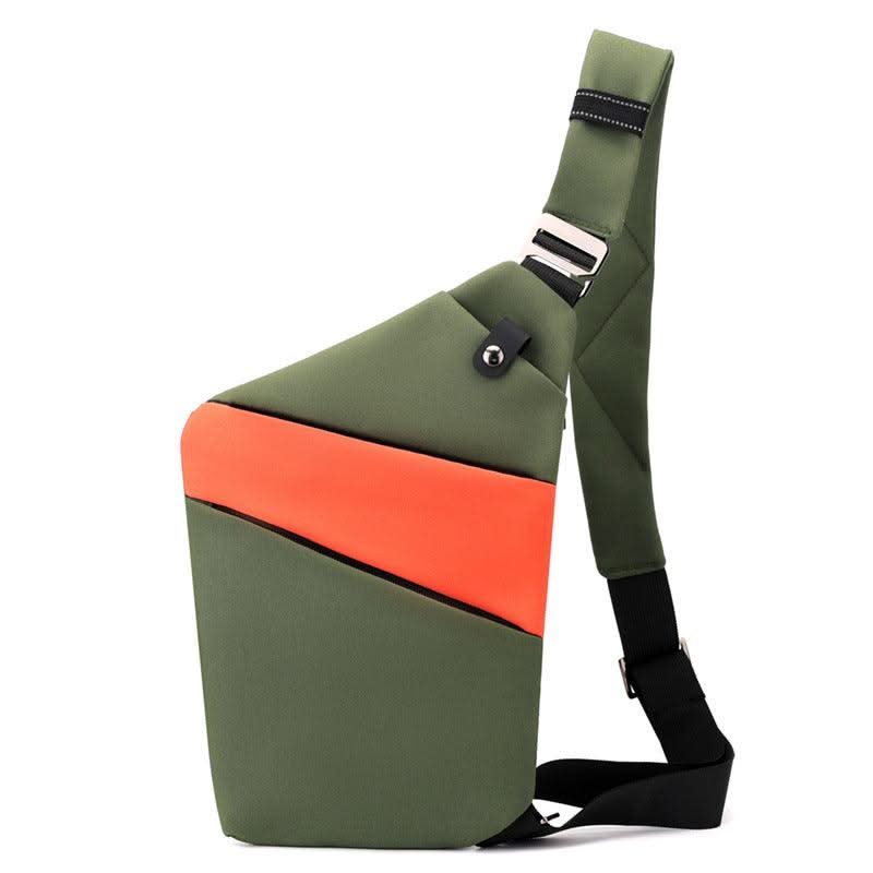 Canvas Chest Bags For Men And Women Across One Shoulder - Elanique