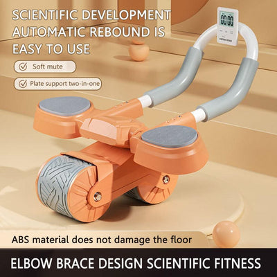 Home Elbow Support Rebound Abdominal Wheel Exercise - Elanique