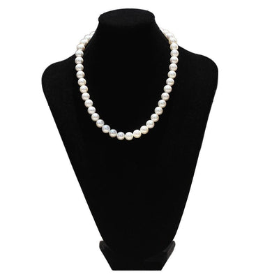 Cross 8-10mm Pearl Necklace - Elanique