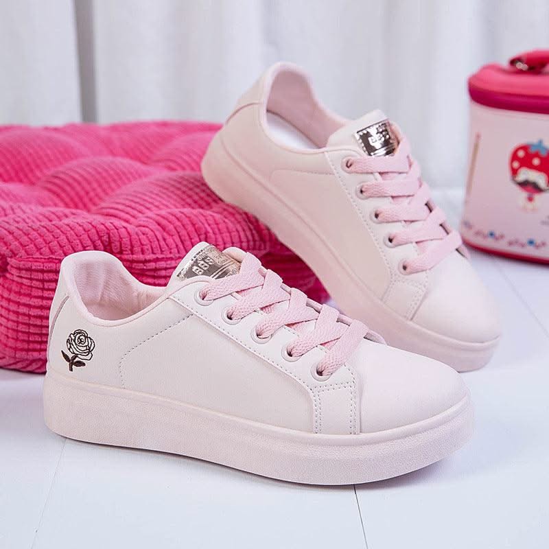 NEW Gold And Silver Rose Shoes For Women - Elanique