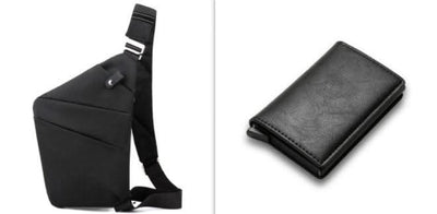 Canvas Chest Bags For Men And Women Across One Shoulder - Elanique