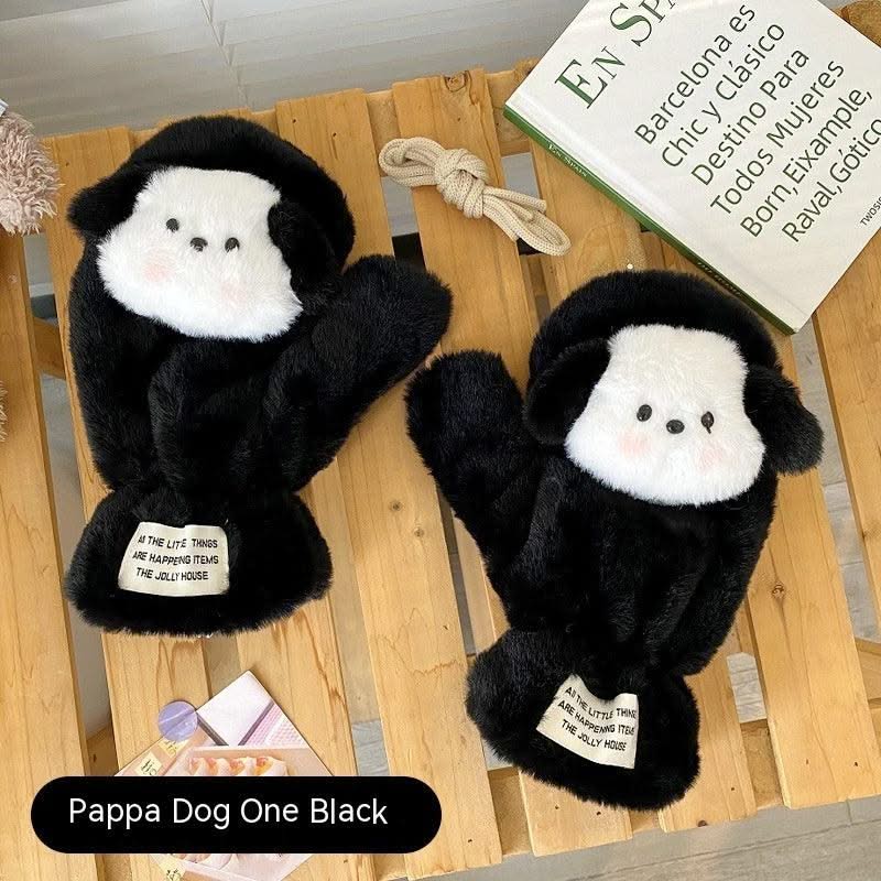 Plush Warm Gloves