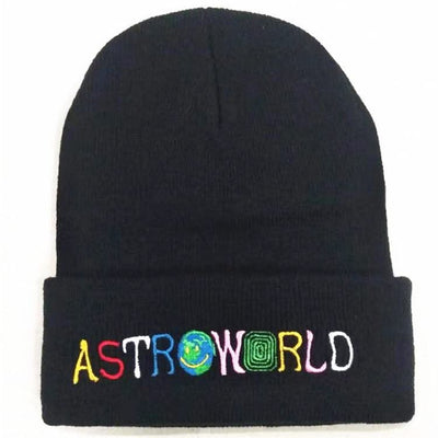 Knitted Hats For Men And Women With Letter Embroidery - Elanique