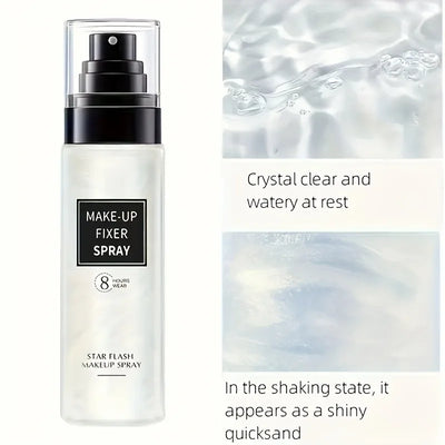 100ML Long-Lasting Makeup Fixing Spray Waterproof Sweatproof Oil Control Hydrating Setting Spray for a Fresh Makeup Finish