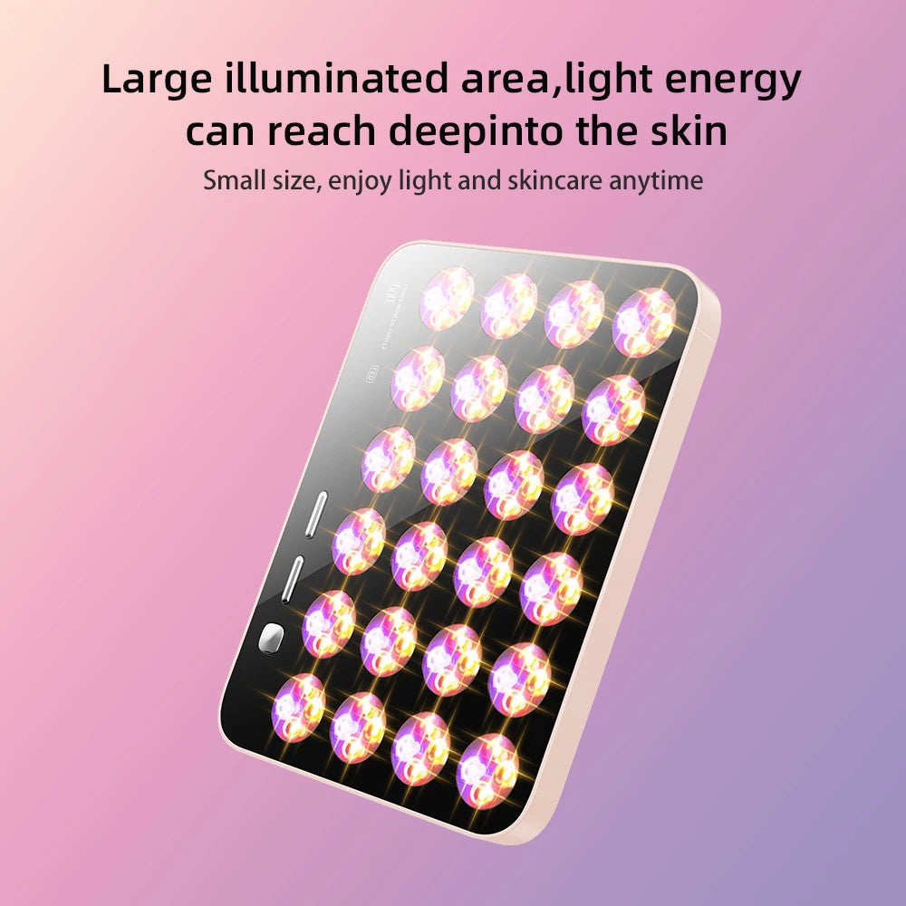 Beauty instrument red light therapy panel, whitening and rejuvenation repair, skin care instrument, home portable
