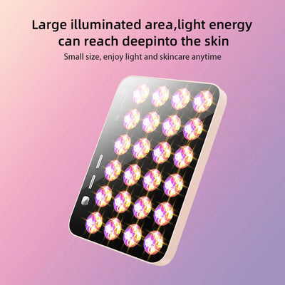 Beauty instrument red light therapy panel, whitening and rejuvenation repair, skin care instrument, home portable
