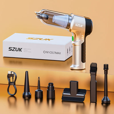 Portable Vacuum Cleaner for Car Home New Handheld Mini Vacuum Cleaner SZUK Car Vacuum Cleaner Powerful Suction Wireless Cleaner