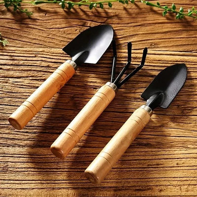 3Pcs/Set, Mini Garden Tool Set, Indoor, Small Plants, Cactus, Vegetables, Digging, Weeding, Flower Pot, Gardening Tools
