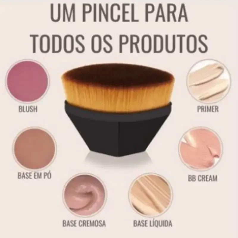 Hexagonal Brush For Base/BB Cream For Makeup
