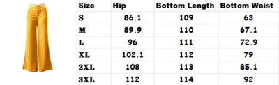 Activewear Women Flared Pants Elegant Office Lady Casual High Waist Trousers