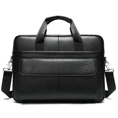 WESTAL Men's Briefcases Men's Bags Genuine Leather Lawyer/Office Bag Laptop Bag Men's Leather Briefcases Bag for Documents