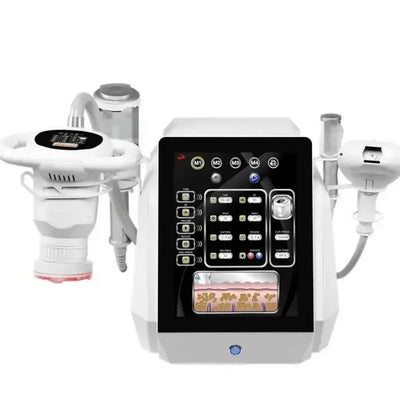 Portable Blood Circulation Face Lifting Weight Loss Body Slim Rotary Negative Pressure RF Inner Ball Roller V-Shaping Machine