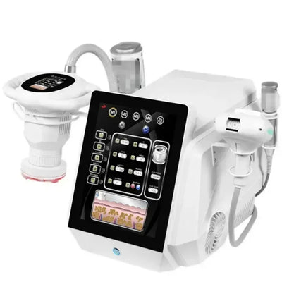 Portable Blood Circulation Face Lifting Weight Loss Body Slim Rotary Negative Pressure RF Inner Ball Roller V-Shaping Machine