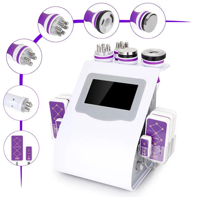 5/6/9 In 1 Cavitation Machine Body Slimming Skin Tightening Facial Care Tool for Salon Home Use