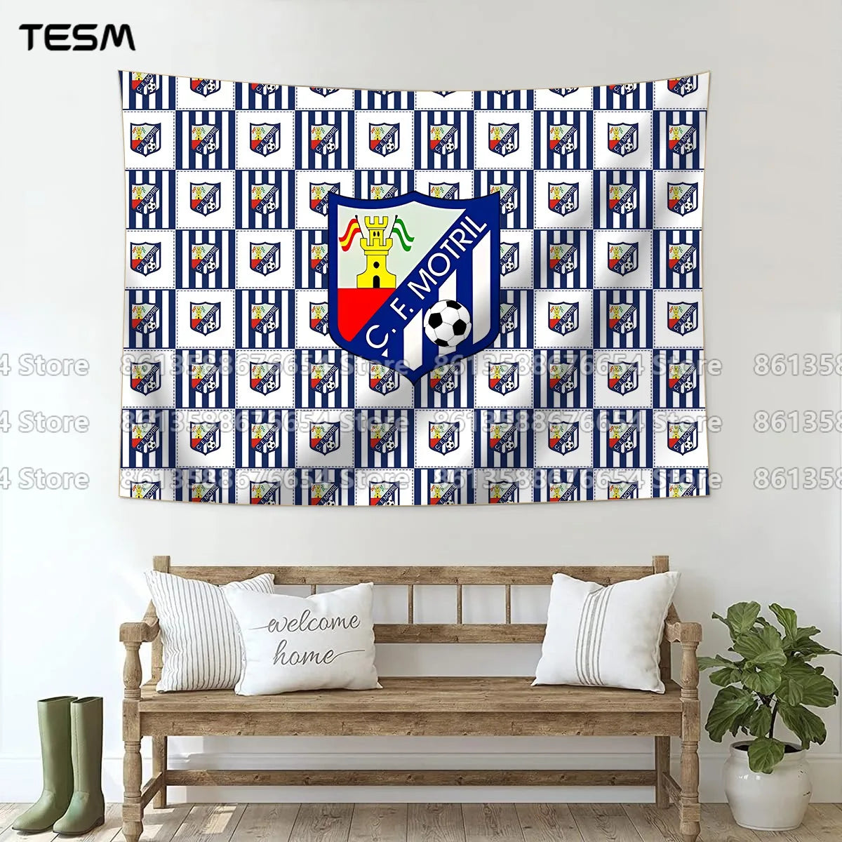 Wall Art Decor  Fabric Tapestry Wall Hanging  Living Room Bedroom Kitchen Dorm Decor Multi  Flag 3D printed pattern