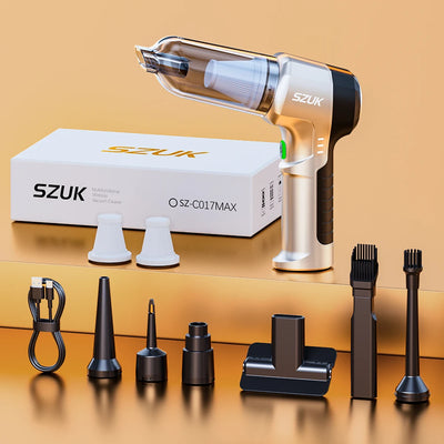 Portable Vacuum Cleaner for Car Home New Handheld Mini Vacuum Cleaner SZUK Car Vacuum Cleaner Powerful Suction Wireless Cleaner