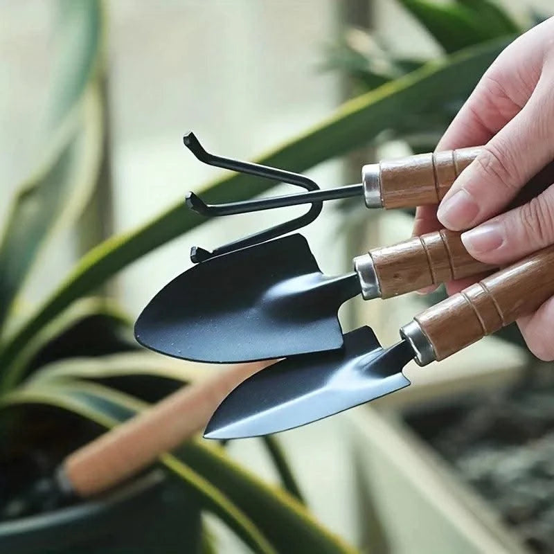 3Pcs/Set, Mini Garden Tool Set, Indoor, Small Plants, Cactus, Vegetables, Digging, Weeding, Flower Pot, Gardening Tools