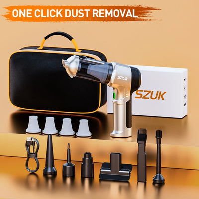 Portable Vacuum Cleaner for Car Home New Handheld Mini Vacuum Cleaner SZUK Car Vacuum Cleaner Powerful Suction Wireless Cleaner