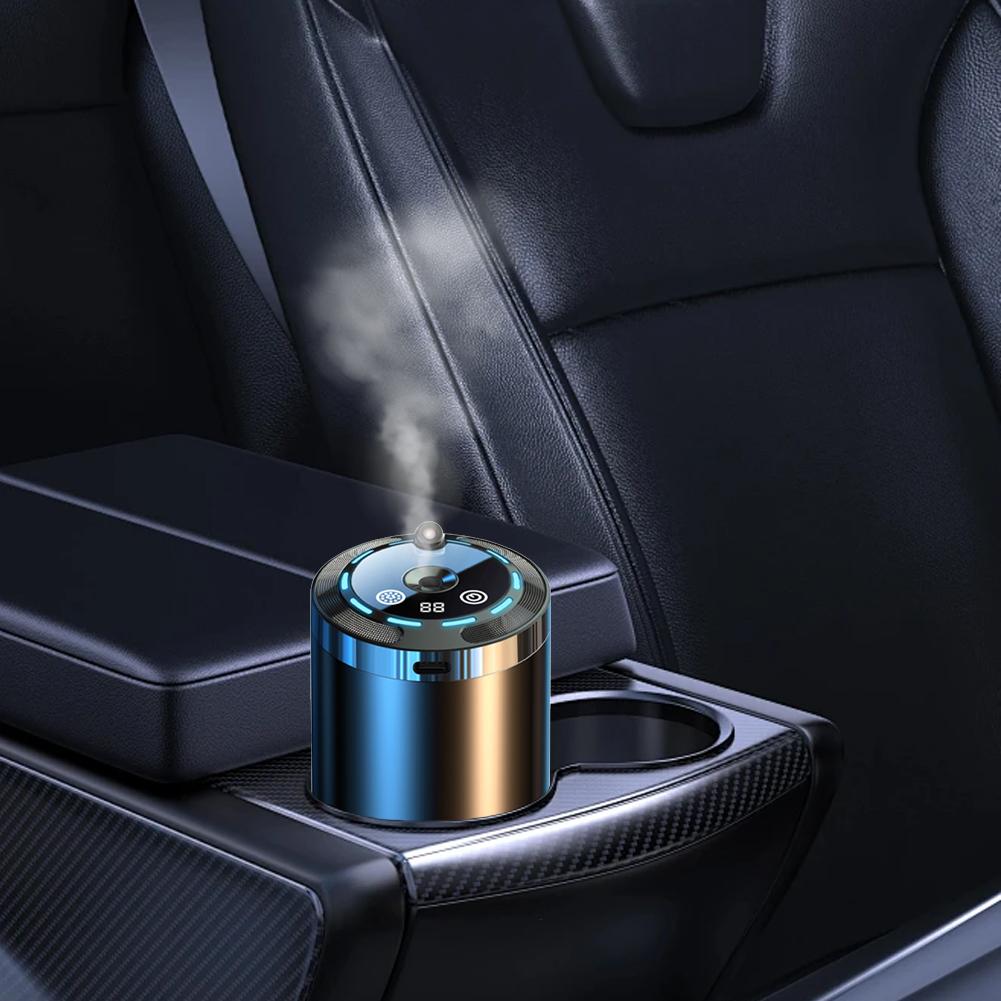 NEW High-end Car Aromatherapy Diffusers 5 Modes Car Humidifier Diffuser Car Odor Eliminator Electric Aroma Smell Perfume 50ML