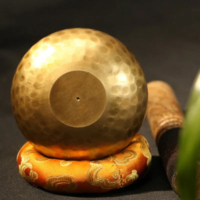 Buddhism Singing Bowls Handmade Wall Decorative Dishes Copper Tibetan Bowl for Meditation Yoga Buddhism Gifts Home Decor Crafts