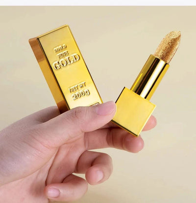 Gold Velvet Matte Moisturizing Waterproof Lipstick Makeup/cosmetics Pigment Nude Rouge