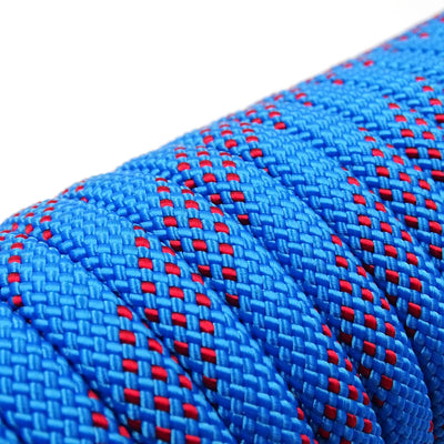 12mm 50m Outdoor Climbing Rope Escape Rescue Static Rope Rock Equipment Mountaineering Lifeline Emergency Survival Safety Gear
