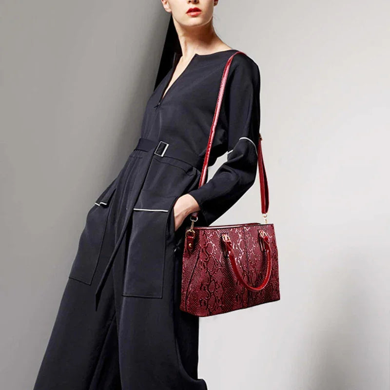 PU Leather Luxury Designer Handbags Ladies Shoulder Casual Tote Sac Bolsa Female Crossbody Purse