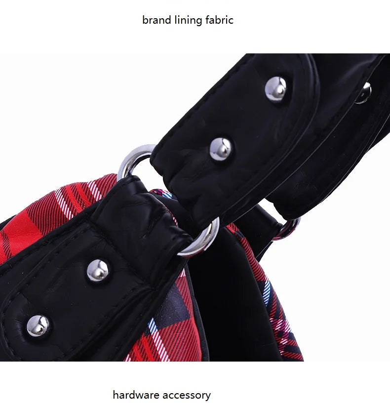 Fashion Women Hand Bag Designers Luxury Handbags Women Plaid Shoulder Bags Female Top-handle Bags Large Purse Hobos