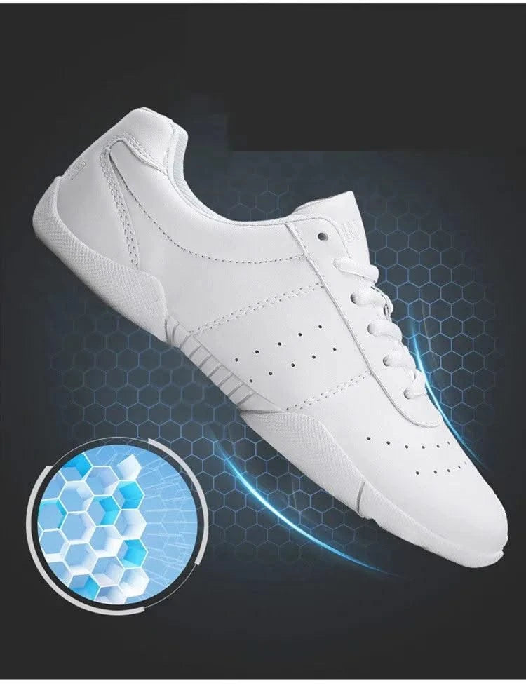 Kids' Sneakers Children's Competitive Aerobics Shoes Soft Bottom Fitness Sports Shoes Jazz Modern Square Girls Boys Dance Shoes