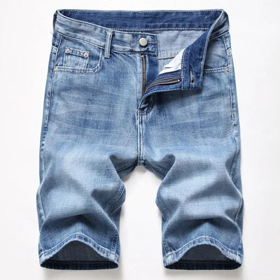 2023 Summer New Mens Ripped Short Jeans Brand Clothing Bermuda Cotton Shorts Men Thin Breathable Casual Denim Shorts