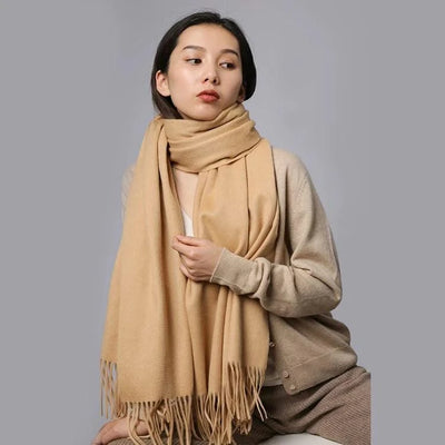 Soft cashmere big Scarf for Women Shawl 200*70 cm  Real pashmina