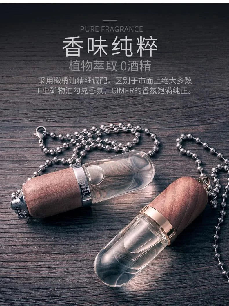 Luxury style Car Air Freshener Hanging Perfume Pendant Auto Essential Oils Perfume Bottle Diffuser Ornament Car Accessories