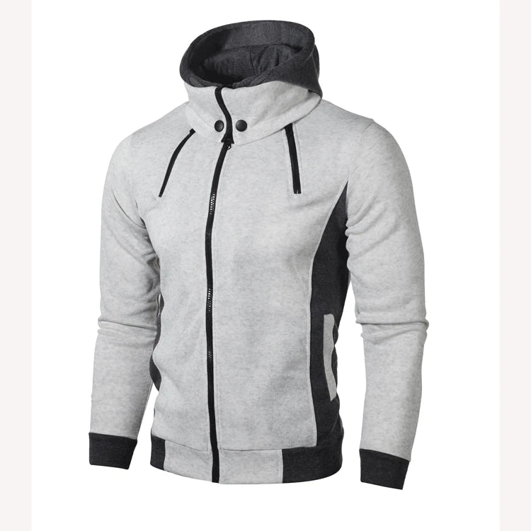 Men's Sweatshirt Hoodies Fashion Slim Fit Long Sleeve Streetwear Outdoor Top Tees Brand Clothing Homme Hoody Jacket Outwear