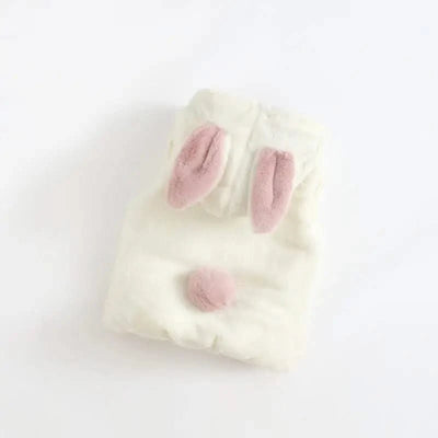 Cute Rabbit Sleeveless Hooded Plush Vest Coat/Jacket  | Spring Autumn Outwear| Baby Girls, Toddler, Infant, Children
