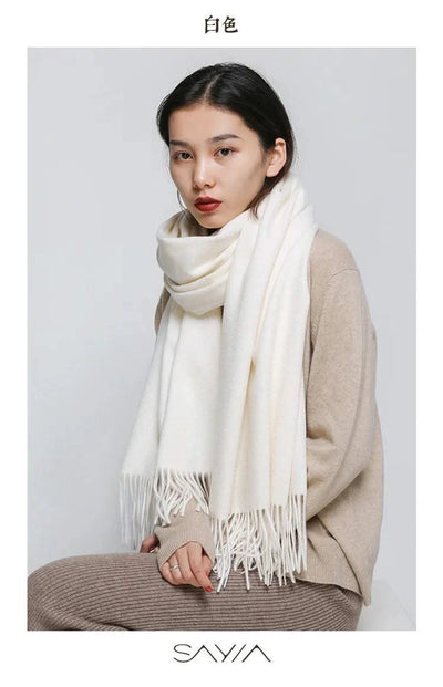 Soft cashmere big Scarf for Women Shawl 200*70 cm  Real pashmina
