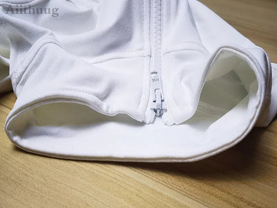 Aiithuug Athletic Zip Up Sweat Vest Jacket Sleeveless Running Yoga Tops High Neck Shirts Sports Top Fitness Women Workout Tops
